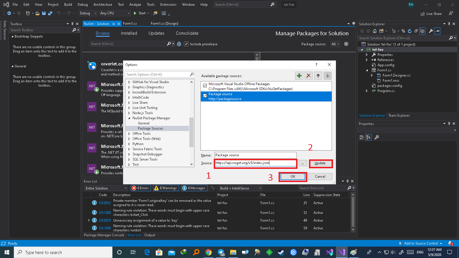 https://api.nuget.org/v3/index.json